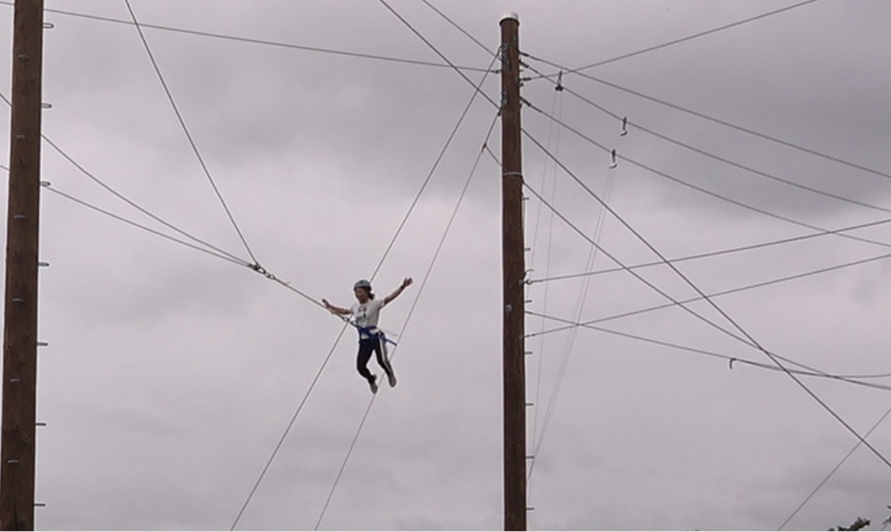泰源監獄-114年矯正機關心社執安暨跨網絡社會工作教育訓練-高空探索-大擺盪2